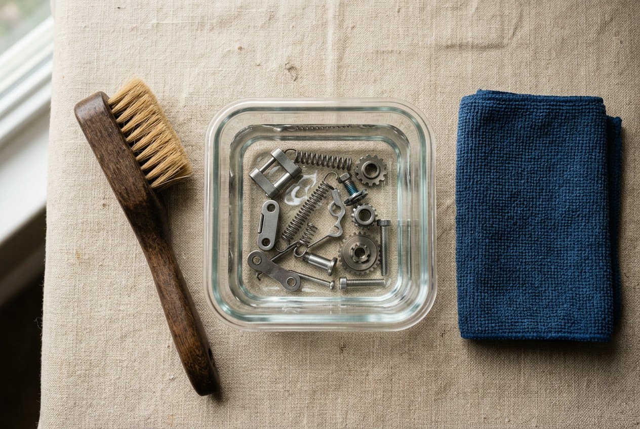 Cleaning Metal Accessories Without Stripping the Finish